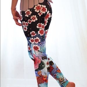 Arthletic Wear kimono yoga leggings